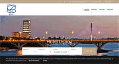 Desktop Screenshot of hotellisboabadajoz.es